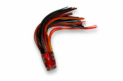 Red Abalone Resin Trolling Lure — 7.5" Double Big Eye