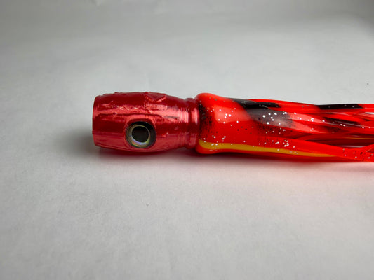 Red 7.5'' Single Senator Resin Lure